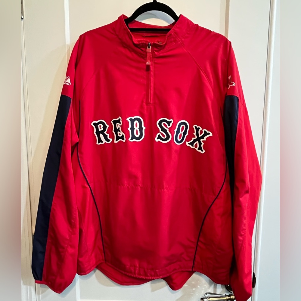 Majestic Boston Red Sox Authentic Collection Pullover